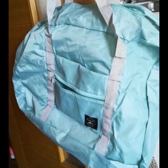 Baby blue travel weekend duffel hockey gym carryon hospital bag - Picture 2 of 8